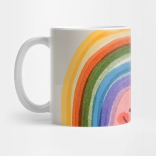 Smiley rainbow Mug